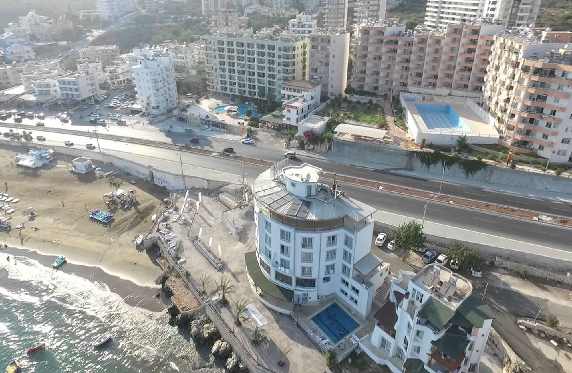 Tepe Beach Hotel Kızkalesi Dış mekan fotoğraf